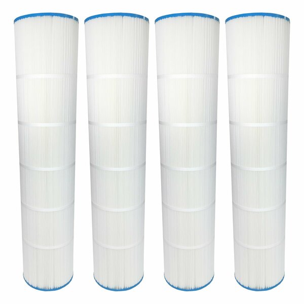 Zoro Approved Supplier Pentair Clean and Clear Plus 520 Replacement Pool Filter 4 Pack Compatible PCC130/C-7472/FC-1978 WP.PNC1978-4P